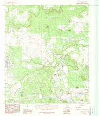 Download a high-resolution, GPS-compatible USGS topo map for Strawn East, TX (1984 edition)
