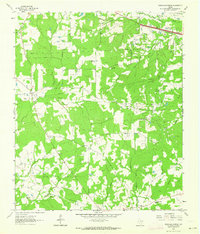 Download a high-resolution, GPS-compatible USGS topo map for Stricklin Springs, TX (1964 edition)