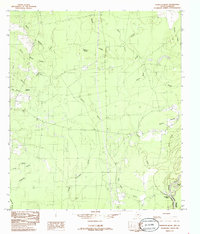 Download a high-resolution, GPS-compatible USGS topo map for Sudduth Bluff, TX (1985 edition)