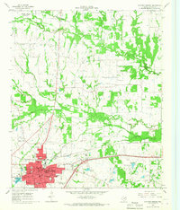Download a high-resolution, GPS-compatible USGS topo map for Sulphur Springs, TX (1968 edition)