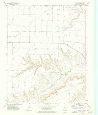 Download a high-resolution, GPS-compatible USGS topo map for Sunray 1 SW, TX (1977 edition)