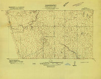 Download a high-resolution, GPS-compatible USGS topo map for Swanson, TX (1915 edition)