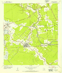 Download a high-resolution, GPS-compatible USGS topo map for Sweeny, TX (1952 edition)