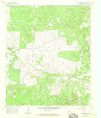 Download a high-resolution, GPS-compatible USGS topo map for Tackett Mountain, TX (1969 edition)