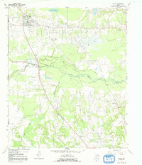 Download a high-resolution, GPS-compatible USGS topo map for Talco, TX (1992 edition)
