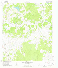 Download a high-resolution, GPS-compatible USGS topo map for Tanglewood, TX (1962 edition)