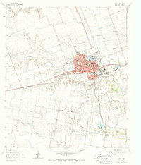 Download a high-resolution, GPS-compatible USGS topo map for Taylor, TX (1986 edition)