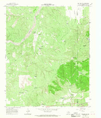 Download a high-resolution, GPS-compatible USGS topo map for Tee Pee City, TX (1968 edition)