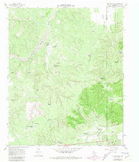 Download a high-resolution, GPS-compatible USGS topo map for Tee Pee City, TX (1981 edition)