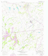 Download a high-resolution, GPS-compatible USGS topo map for Tehuacana, TX (1978 edition)