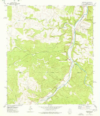 Download a high-resolution, GPS-compatible USGS topo map for Telegraph, TX (1977 edition)