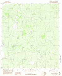 preview thumbnail of historical topo map of Webb County, TX in 1982
