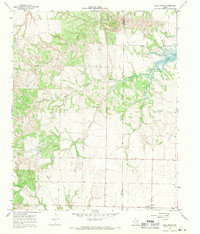Download a high-resolution, GPS-compatible USGS topo map for Tell North, TX (1969 edition)