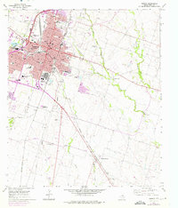 Download a high-resolution, GPS-compatible USGS topo map for Temple, TX (1975 edition)