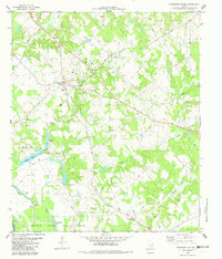 Download a high-resolution, GPS-compatible USGS topo map for Tennessee Colony, TX (1982 edition)