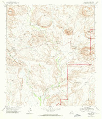 Download a high-resolution, GPS-compatible USGS topo map for Terlingua, TX (1974 edition)