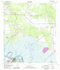Download a high-resolution, GPS-compatible USGS topo map for Terry, TX (1986 edition)