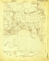 Download a high-resolution, GPS-compatible USGS topo map for Terry, TX (1926 edition)