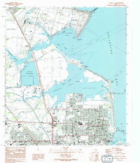 Download a high-resolution, GPS-compatible USGS topo map for Texas City, TX (1994 edition)