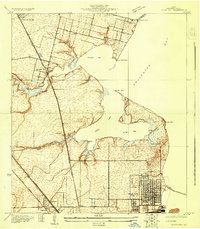 1929 Map of Texas City