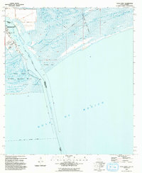 preview thumbnail of historical topo map of Jefferson County, TX in 1993
