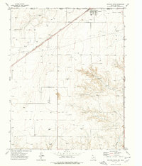 Download a high-resolution, GPS-compatible USGS topo map for Texhoma South, TX (1977 edition)
