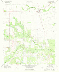Download a high-resolution, GPS-compatible USGS topo map for Thalia, TX (1969 edition)