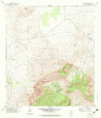 Download a high-resolution, GPS-compatible USGS topo map for The Basin, TX (1983 edition)