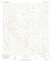Download a high-resolution, GPS-compatible USGS topo map for The Solitario, TX (1974 edition)