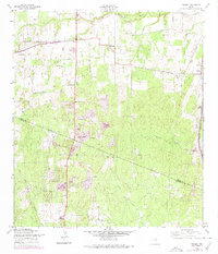 Download a high-resolution, GPS-compatible USGS topo map for Thelma, TX (1975 edition)
