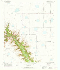 Download a high-resolution, GPS-compatible USGS topo map for Thomas Ranch, TX (1968 edition)