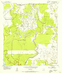 Download a high-resolution, GPS-compatible USGS topo map for Thompsons, TX (1955 edition)
