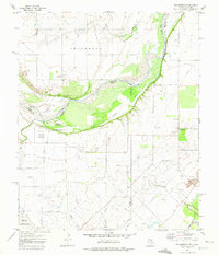 Download a high-resolution, GPS-compatible USGS topo map for Thornberry, TX (1975 edition)