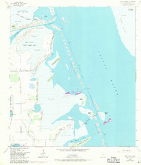 Download a high-resolution, GPS-compatible USGS topo map for Three Islands, TX (1971 edition)