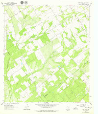 Download a high-resolution, GPS-compatible USGS topo map for Three Oaks, TX (1979 edition)