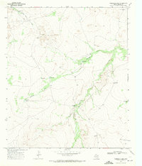 Download a high-resolution, GPS-compatible USGS topo map for Threemile Draw, TX (1971 edition)