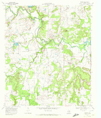 Download a high-resolution, GPS-compatible USGS topo map for Thrifty, TX (1972 edition)