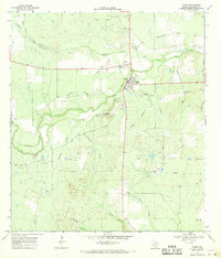 1968 Map of Tilden, TX, 1970 Print