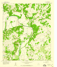 Download a high-resolution, GPS-compatible USGS topo map for Tin Top, TX (1960 edition)