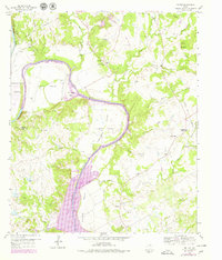 Download a high-resolution, GPS-compatible USGS topo map for Tin Top, TX (1979 edition)
