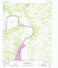 Download a high-resolution, GPS-compatible USGS topo map for Tin Top, TX (1992 edition)