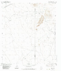 Download a high-resolution, GPS-compatible USGS topo map for Tinaja NE, TX (1983 edition)