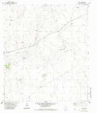 Download a high-resolution, GPS-compatible USGS topo map for Tinaja, TX (1983 edition)