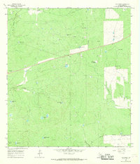 preview thumbnail of historical topo map of Webb County, TX in 1965