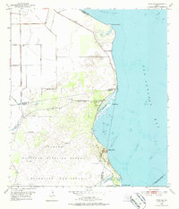 Download a high-resolution, GPS-compatible USGS topo map for Tivoli SE, TX (1987 edition)