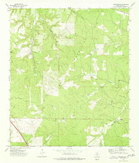Download a high-resolution, GPS-compatible USGS topo map for Tobe Branch, TX (1977 edition)