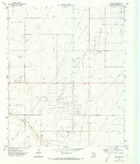 Download a high-resolution, GPS-compatible USGS topo map for Tokio NW, TX (1973 edition)