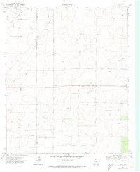 preview thumbnail of historical topo map of Terry County, TX in 1970