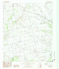 Download a high-resolution, GPS-compatible USGS topo map for Tolbert, TX (1984 edition)