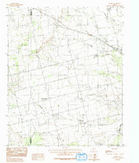 Download a high-resolution, GPS-compatible USGS topo map for Tolbert, TX (1992 edition)